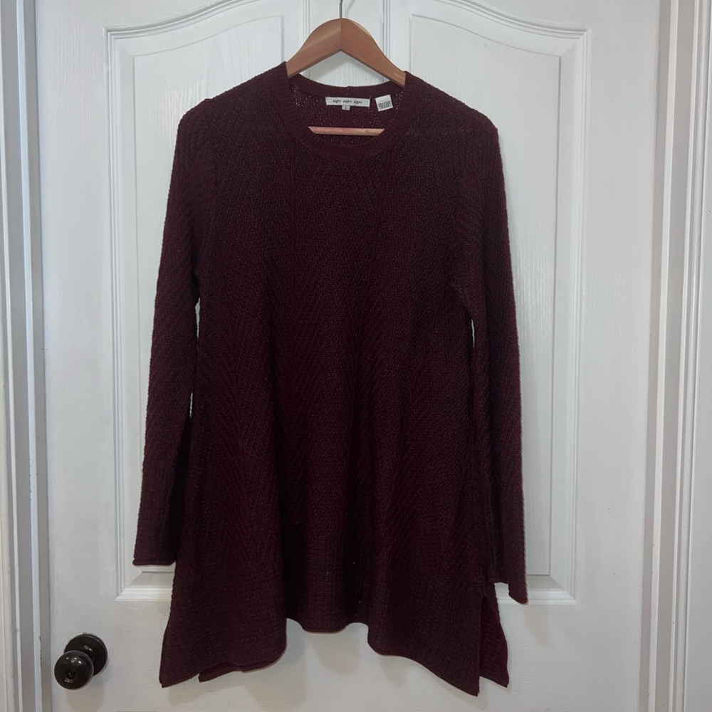 Brand eight eight eight, size L. Duo tone sweater.